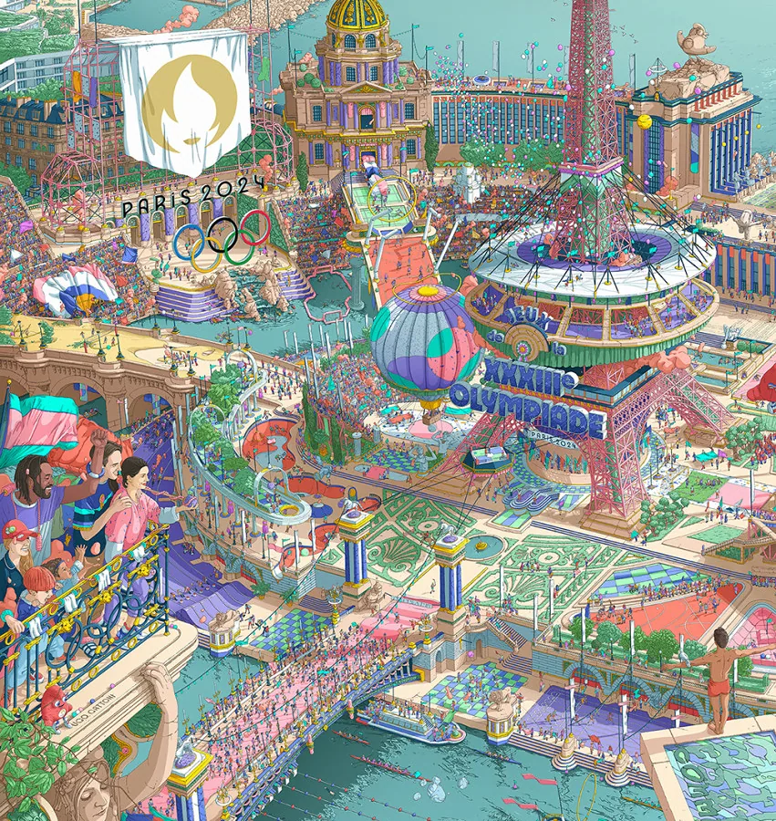 Iconic poster - Olympic