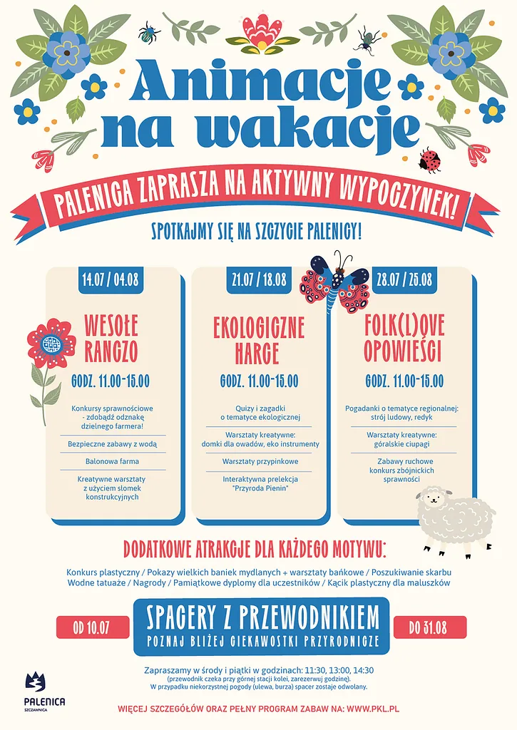 Atrakcje w ośrodku Grupy PKL na Palenicy