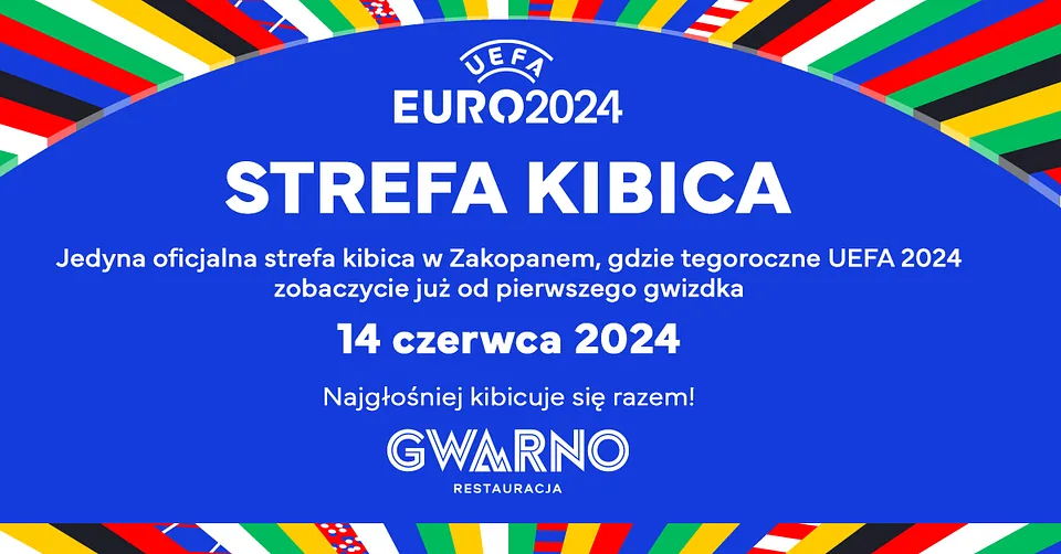Strefa kibica w Restauracji Gwarno w Zakopanem