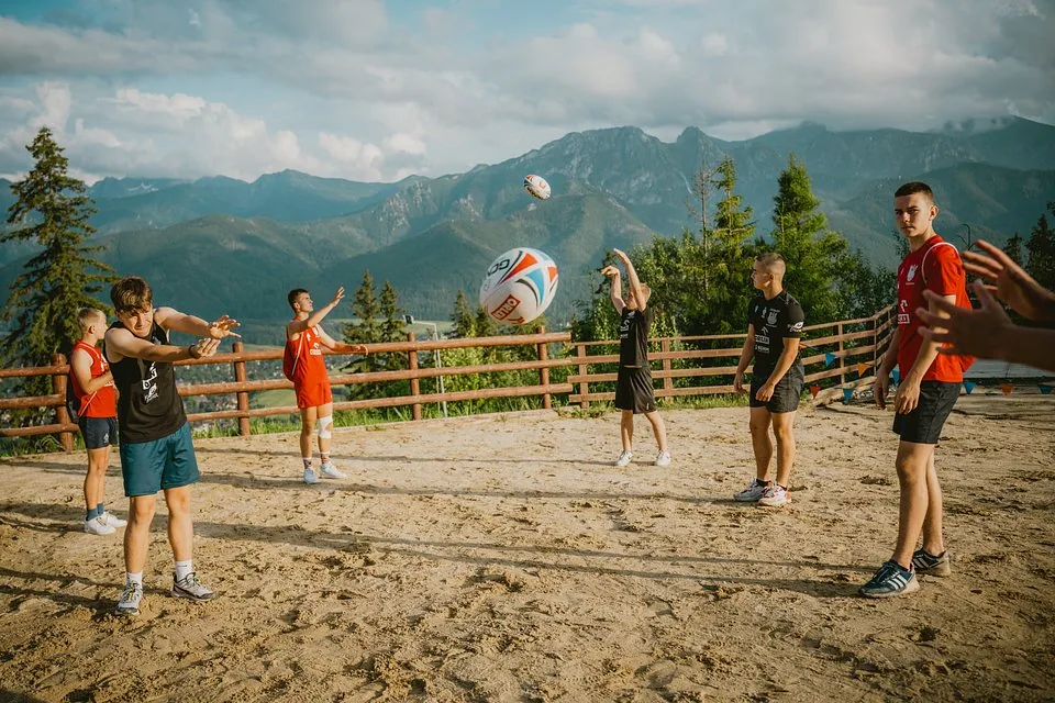 Ruby na plaży na Gubałówce