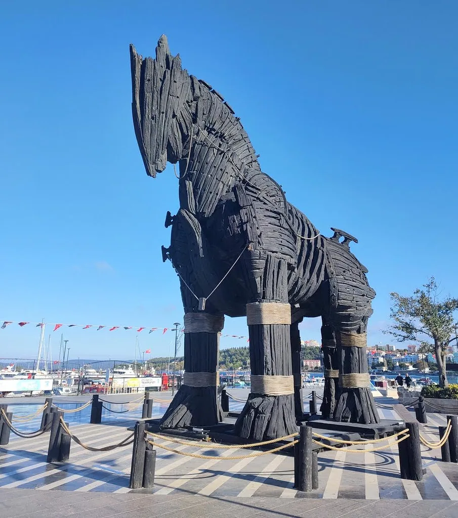 kon trojanski w Canakkale fot. Grzegorz Micuła