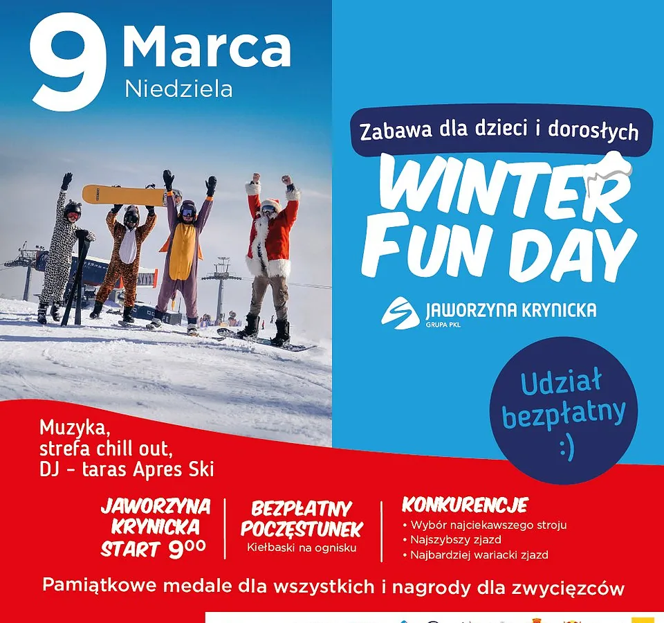 Winer Fun Day na Jaworzynie Krynickiej