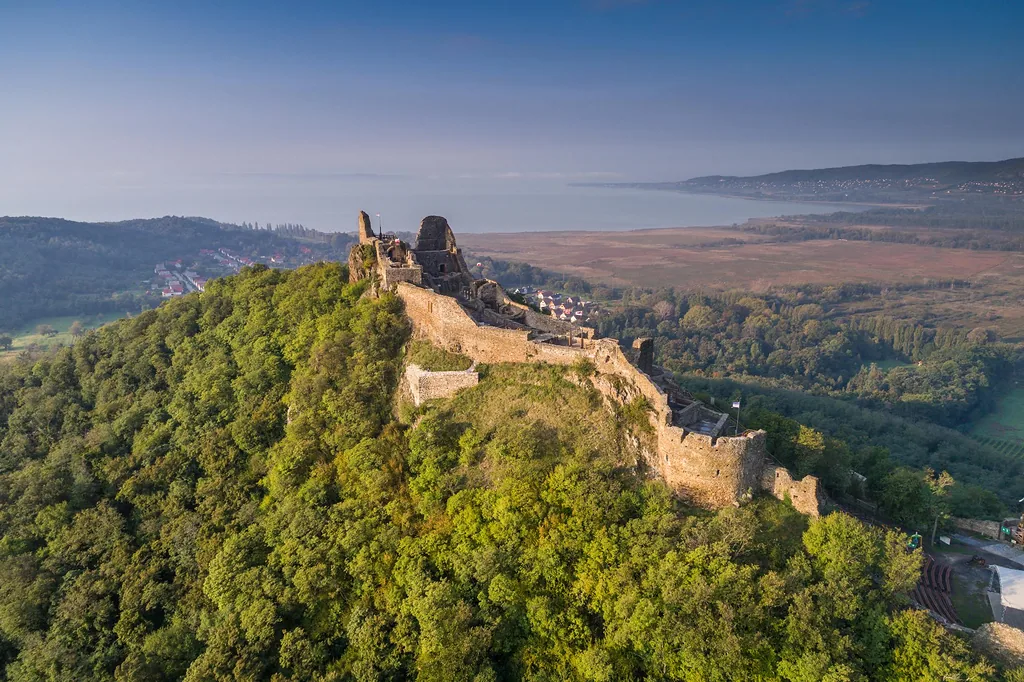 Beautiful fortress of Szigliget, Hungary