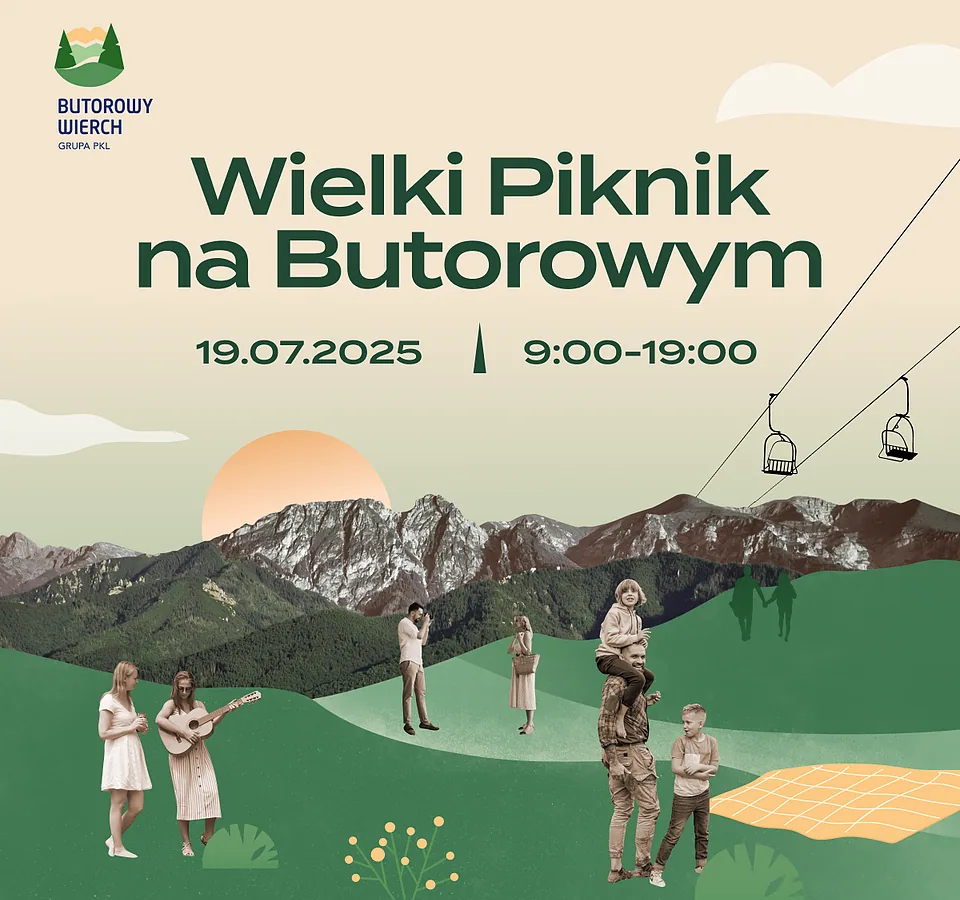 Wielki piknik na Butorowym Wierchu – relaks z widokiem na Tatry