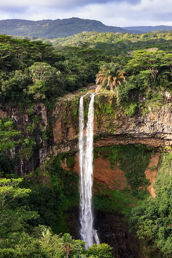 Alexandra Falls located in the Black River Gorges National Park, Mauritius