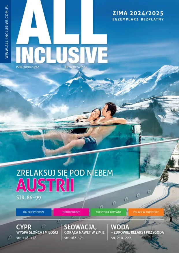 Okładka magazynu All Inclusive nr 56